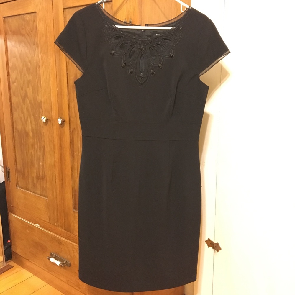 Chetta B black cocktail dress